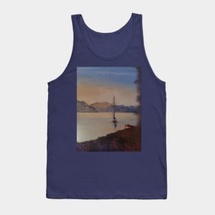 An affair to remember 2 oil painting by Tabitha Kremesec Tank Top